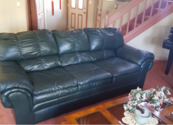 Leather Furniture - Before Restoration