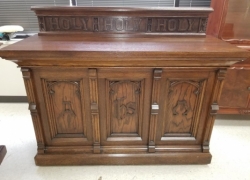 Vintage Church Furniture Refinish in Carol Stream, IL