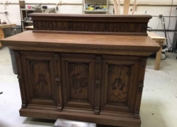 Vintage Church Furniture Restoration in Carol Stream, IL