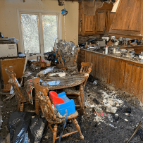 Furniture Medic by MasterCare Experts Restores Fire Damaged Wood Furniture
