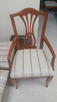 Dining chair in St. Charles, IL - after restoration