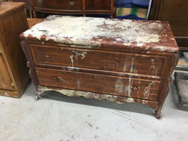 Hope Chest in Wheaton, IL - Before Restoration