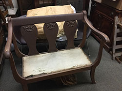 sette-chair-bench-before-furniture-restoration-naperville-il