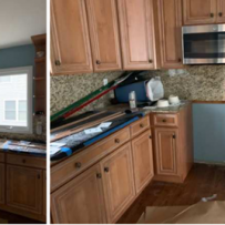 Experts Restores Wet Kitchen Cabinets | Furniture Medic by MasterCare
