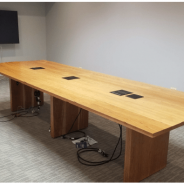 Furniture Medic Fabricates Custom Conference Table for New Business