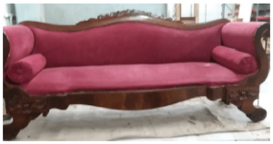 Disaster Wood Furniture Refinishing and Restoration Before