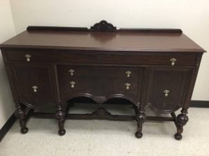 Restored wood furniture